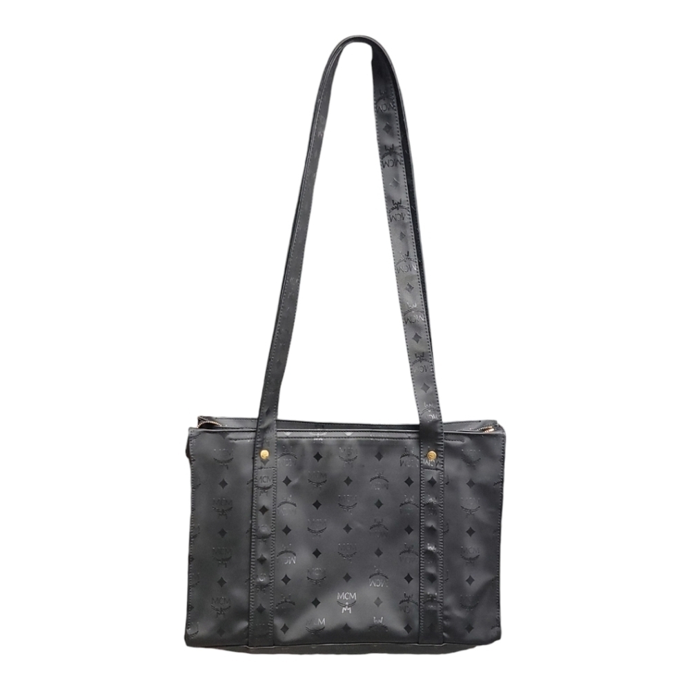 Authentic Mcm Logo Monogram Tote - image 3
